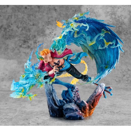 One Piece PVC beeldje P.O.P. MAS Maximum Marco de Feniks Leider van de 1ste groep Witbaard Piraten 32 cm | 4535123716508