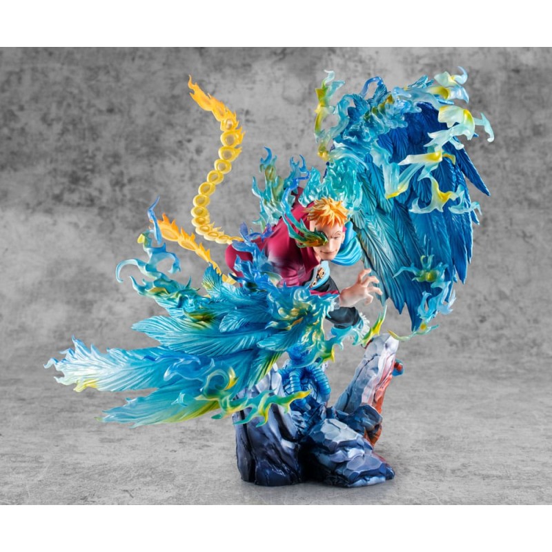 One Piece PVC statuette P.O.P. MAS Maximum Marco the Phoenix Leader of 1st group of Whitebeard Pirates 32 cm | 4535123716508