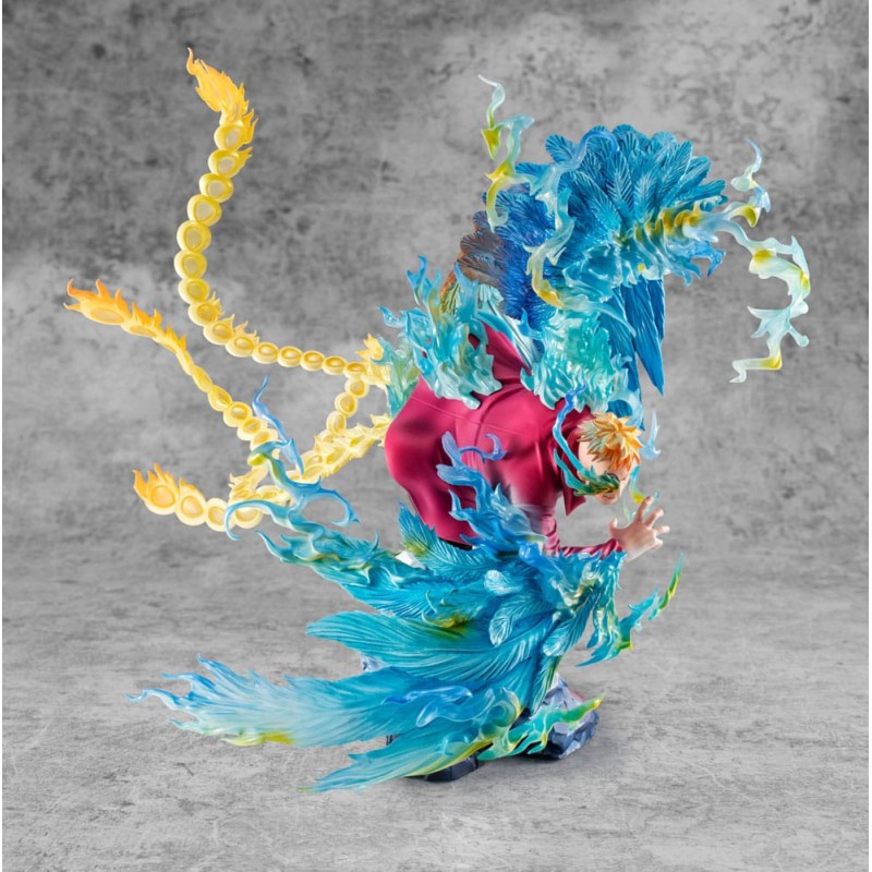 One Piece PVC statuette P.O.P. MAS Maximum Marco the Phoenix Leader of 1st group of Whitebeard Pirates 32 cm | 4535123716508