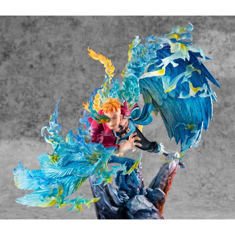 One Piece PVC statuette P.O.P. MAS Maximum Marco the Phoenix Leader of 1st group of Whitebeard Pirates 32 cm | 4535123716508