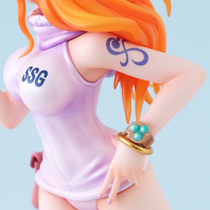 One Piece PVC beeldje Portret Van Piraten Nami Evolutionaire Geschiedenis 25 cm | 4535123716539