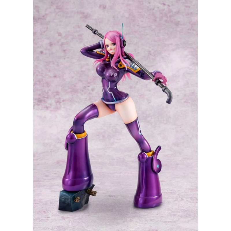 One Piece PVC statuette Portrait Of Pirates Jewelry Bonney Evolutionary History 25 cm  | 4535123716546