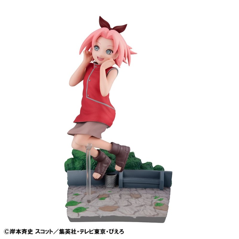 Naruto Shippuden G.E.M. Series beeldje PVC Sakura Haruno GO! 15 cm  | 4535123842337