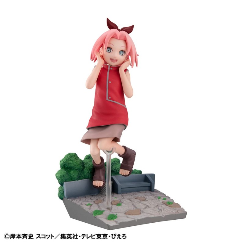 Naruto Shippuden G.E.M. Series statuette PVC Sakura Haruno GO! 15 cm (with gift)           | 4535123842344