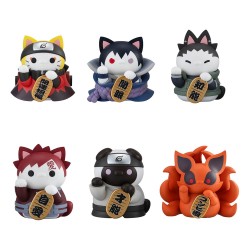 Naruto Shippuden Mega Cat Project Nyaruto! assortiment trading figures Fortune Cats Naruto Uzumaki & Friends Ver. 7 cm (6)