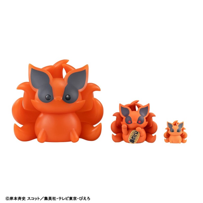 Naruto Shippuden Mega Cat Project Nyaruto! Assorted Trading Figures Fortune Cats Naruto Uzumaki & Friends Ver. 7 cm (6) | 4535123842917