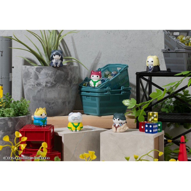 Sakamoto Days Mega Cat Project assortiment trading figures The Cheerful Sakamoto Store Ver. 3 cm (8) | 4535123843075