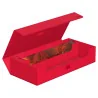 Ultimate Guard Superhive 550+ XenoSkin Monocolor Rouge