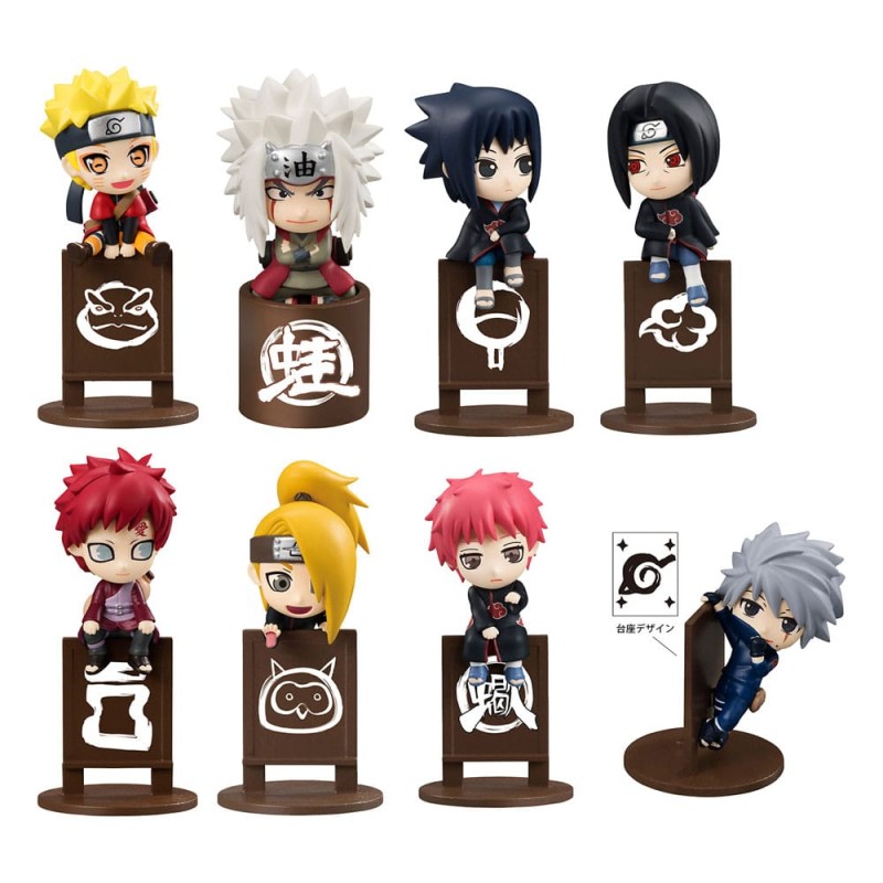 Naruto Shippuden Ochatomo Series assortiment trading figures Let´s have tea for now! 5 cm (8) | 4535123843310