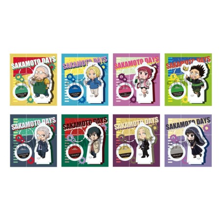 Sakamoto Days Assorted TokoToko Acrylic Figurines 9 cm (8) | 4535123843334