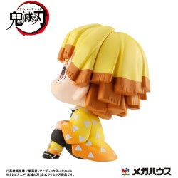 Demon Slayer Kimetsu no Yaiba PVC Look Up Zenitsu Agatsuma Beeldje 11 cm  | 4535123843402