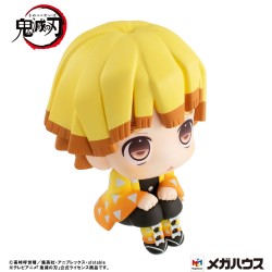 Demon Slayer Kimetsu no Yaiba PVC Look Up Zenitsu Agatsuma Beeldje 11 cm  | 4535123843402