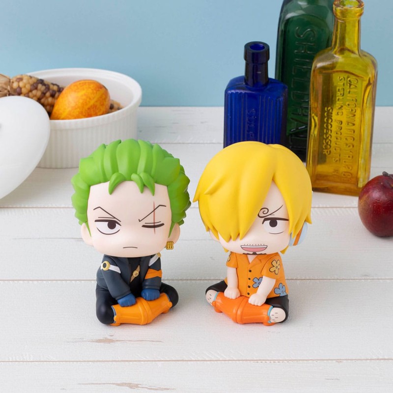 One Piece statuetten PVC Look Up Roronoa Zoro & Sanji Future Island Egghead Ver. 11 cm (with gift)      | 4535123843686