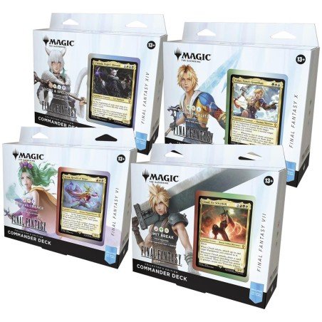 Magic: The Gathering - Final Fantasy - Collector's Commander Deck Display (4 decks) - EN | 0195166271026