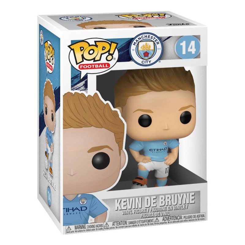 Manchester City F.C. POP! Voetbal Vinyl Kevin De Bruyne Figuur 9 cm | 0889698292146