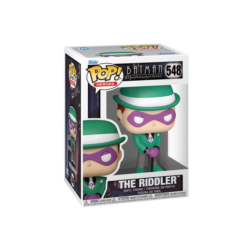 Batman: The Animated Series POP! Heroes Vinyl action figure The Riddler 9 cm  | 0889698835169