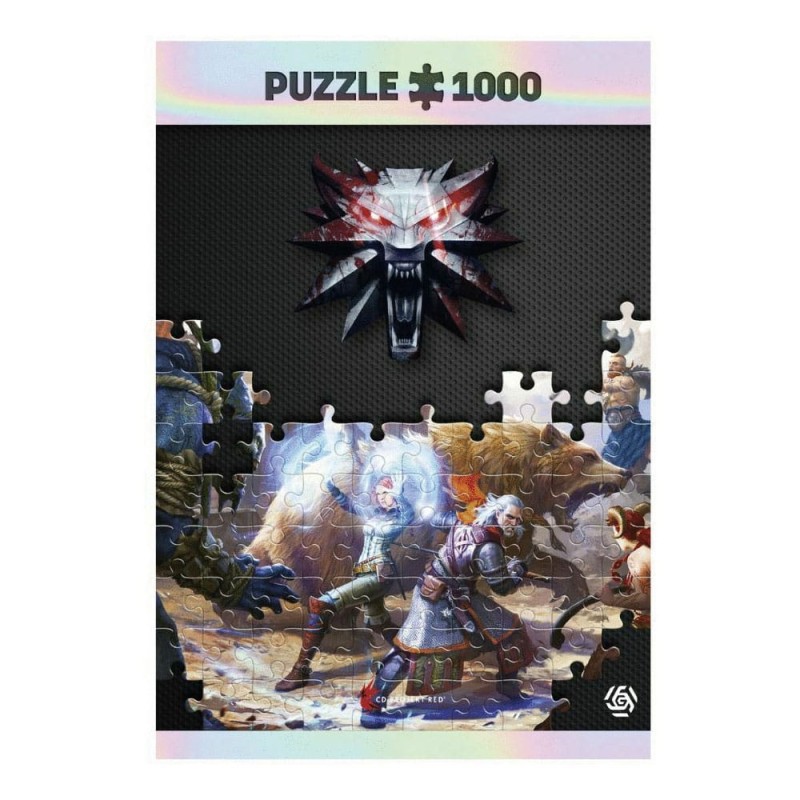 The Witcher III: Wild Hunt Gaming Puzzel Geralt & Triss in Battle (1000 stukjes)         | 5908305233619