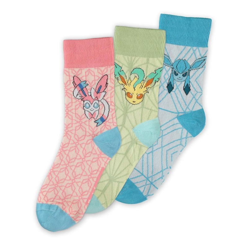 Pokémon 3-pack Eevee Evolution 3.0 35-38 socks | 8718526216967