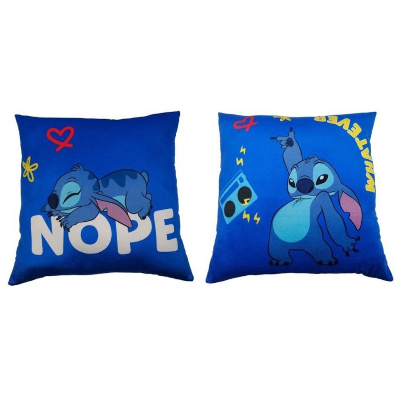 Lilo & Stitch Coussin Stitch Nope 40 cm | 3700891713085