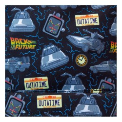 Universal by Loungefly Nylon Full-Size Backpack Back to the Future 40th Anniversary | 0671803536760