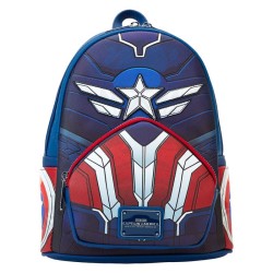 Captain America by Loungefly Backpack Mini Brave New World Cosplay | 0671803504776