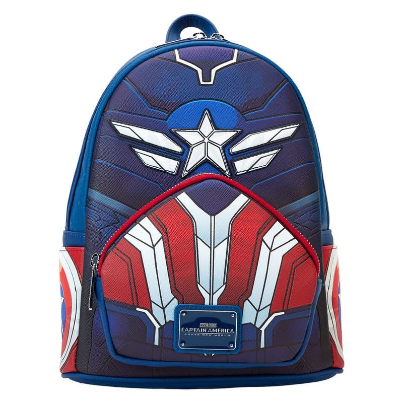 Captain America by Loungefly sac à dos Mini Brave New World Cosplay | 0671803504776