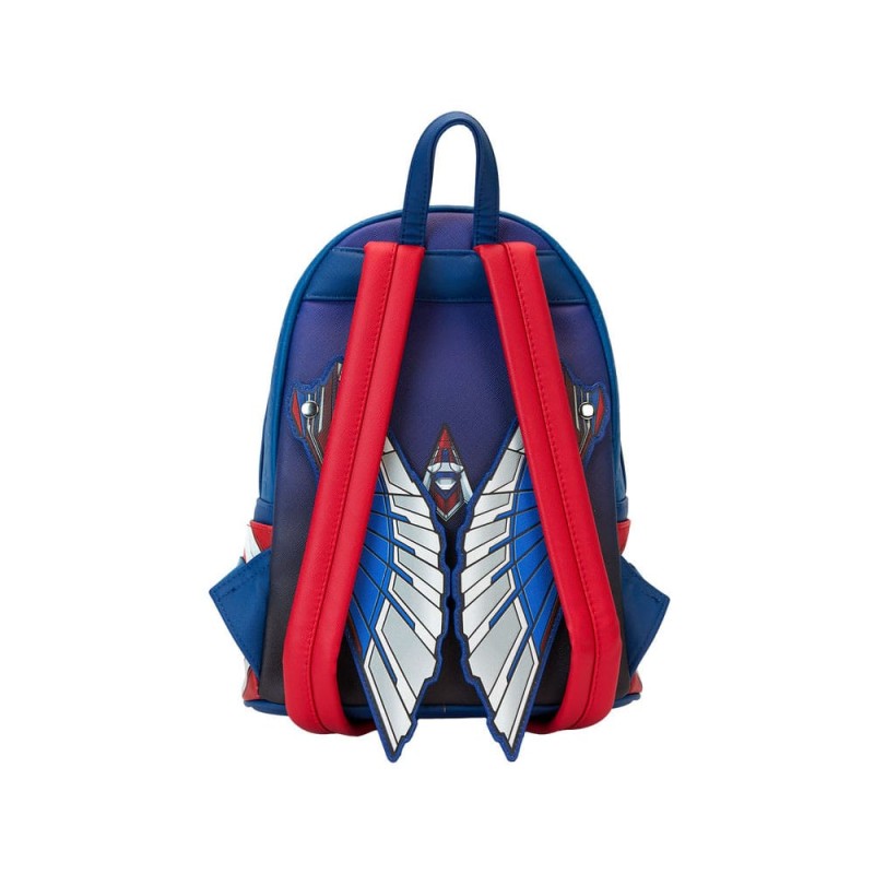 Captain America by Loungefly Backpack Mini Brave New World Cosplay | 0671803504776