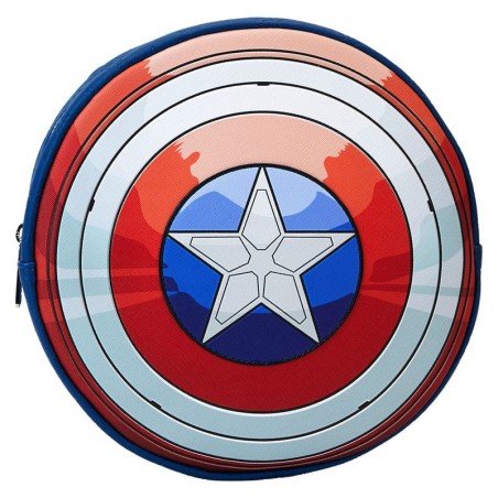 Captain America by Loungefly Brave New World Wings Shoulder Bag  | 0671803504783