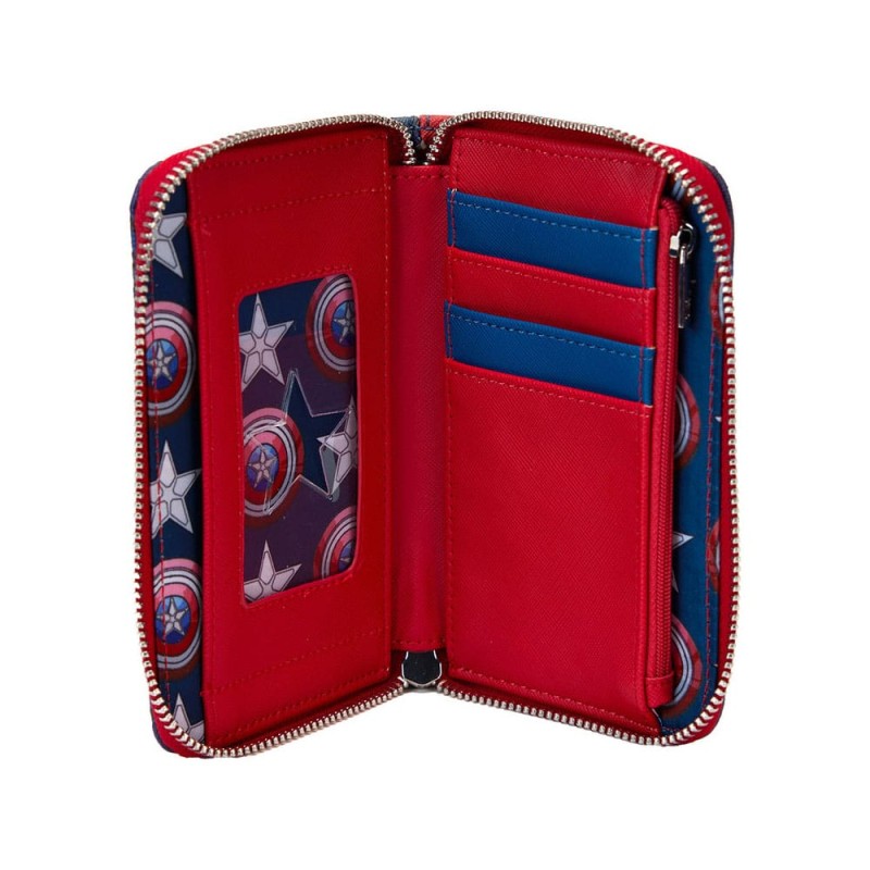 Captain America by Loungefly Brave New World Coin Purse | 0671803504790