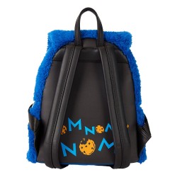 1, Rue Sésame Street by Loungefly Plush Mini sac à dos Cookie Monster | 0671803536524