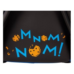 1, Sesamstraat door Loungefly Pluche Mini Cookie Monster Rugzak | 0671803536524