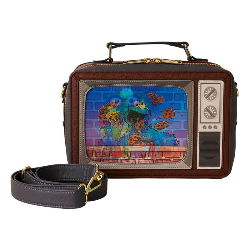 1, Sesamstraat door Loungefly Retro TV Schoudertas | 0671803536548