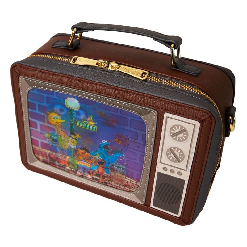 1, Sesamstraat door Loungefly Retro TV Schoudertas | 0671803536548