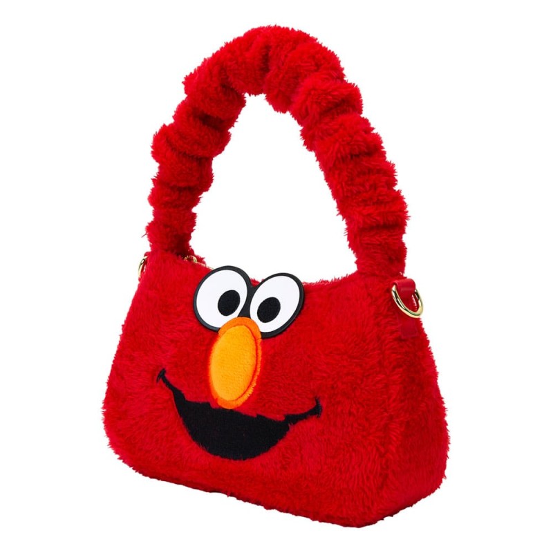 1, Sesame Street by Loungefly Pluche Elmo Schoudertas | 0671803536555