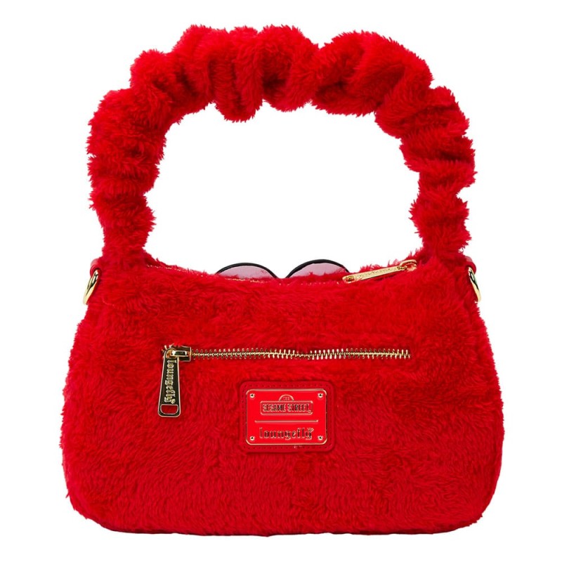 1, Rue Sésame Street by Loungefly Plush sac à bandoulière Elmo | 0671803536555