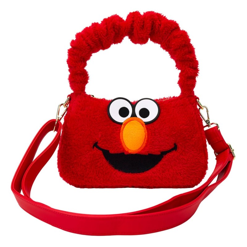 1, Sesame Street by Loungefly Pluche Elmo Schoudertas | 0671803536555