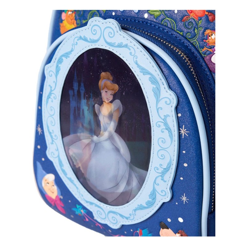 Disney by Loungefly Mini Cinderella Lenticular Backpack | 0671803536265