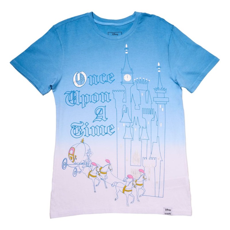 Disney by Loungefly Tee T-Shirt Unisexe Cinderella 75th Anniversary (L) | 0671803546325