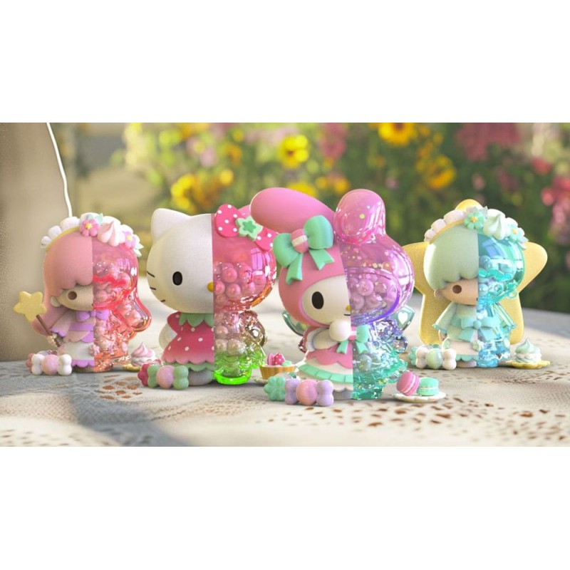 Sanrio Floral Daydream Series Kandy 4 inch Vinyl Figure Blind Box Display (6) | 0658215289378