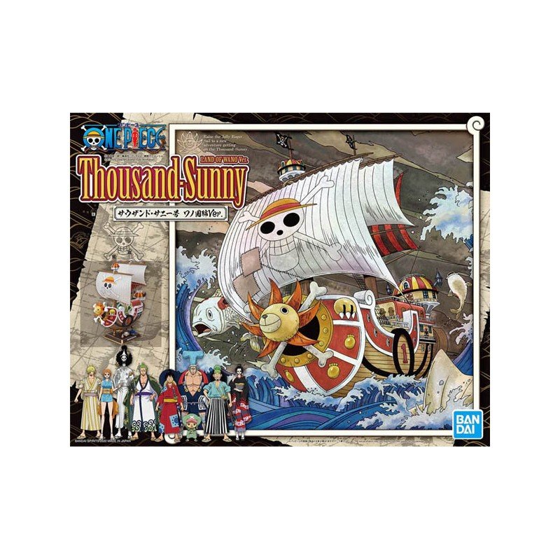 One Piece - Bouwmodell Schip - Thousand Sunny Land Of Wano Versie 30 cm | 4573102602695