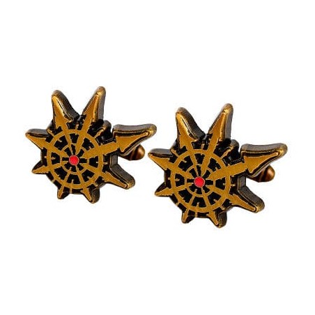 Warhammer 40,000  boutons de manchette Chaos  | 5060914716911