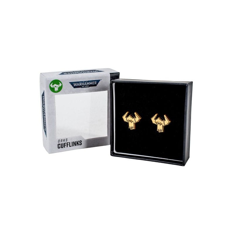Warhammer 40,000 Orks Cufflinks  | 5060914716928