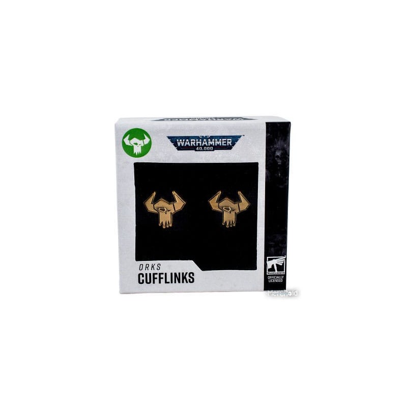Warhammer 40,000 Orks Cufflinks  | 5060914716928