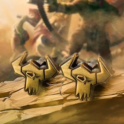 Warhammer 40,000 Orks Cufflinks  | 5060914716928