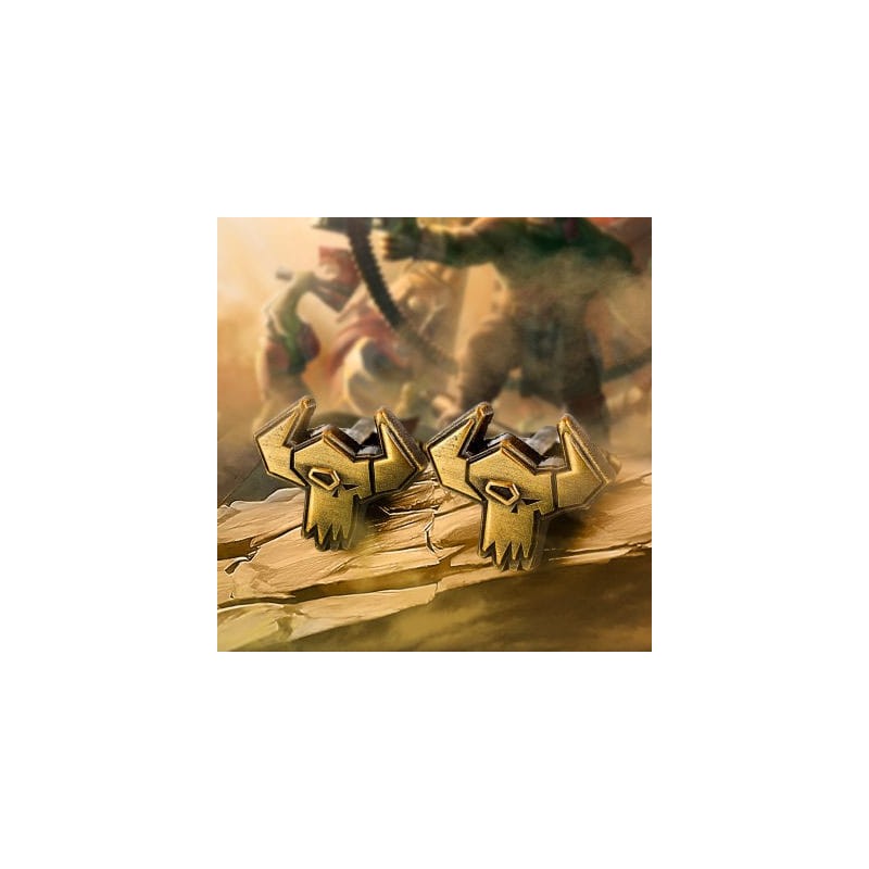 Warhammer 40,000 Orks Cufflinks  | 5060914716928