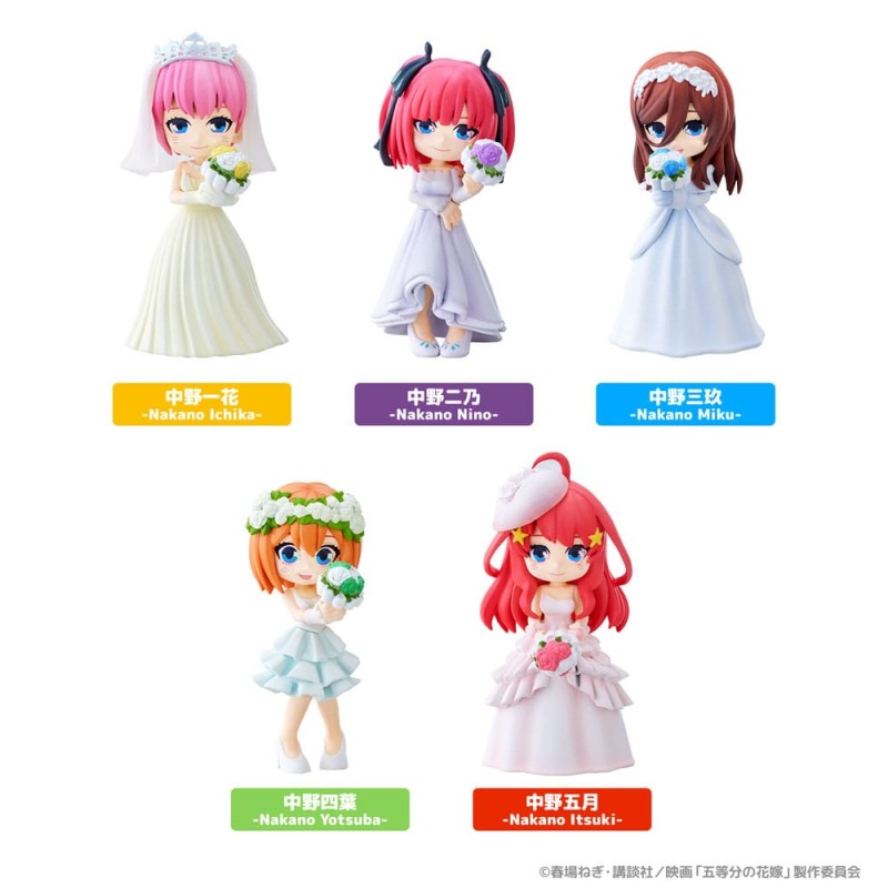 The Quintessential Quintuplets Movie assortiment figurines PVC PalVerse 9 cm (6) | 4571598676671