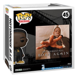 Notorious B.I.G. Figurine Funko POP! Albums Vinyl Biggie Smalls - Born Again 9 cm