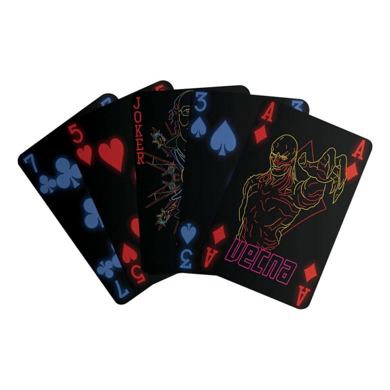 Stranger Things présentoir jeux de cartes à jouer (12) | 5060948296670