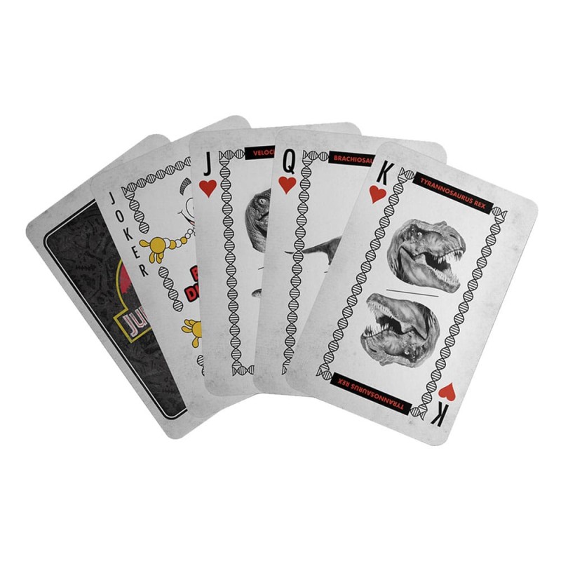 Jurassic Park présentoir jeux de cartes à jouer Gift Shop (12) | 5060948296694