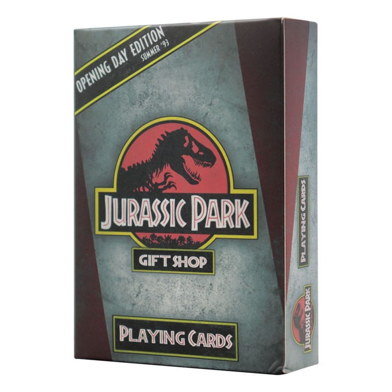Jurassic Park présentoir jeux de cartes à jouer Gift Shop (12) | 5060948296694